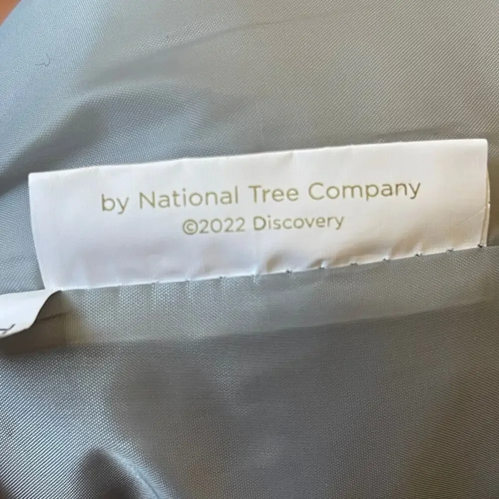 NWOT National Tree Company Furr Stocking, Grey